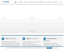 Tablet Screenshot of kemipol.com.pl